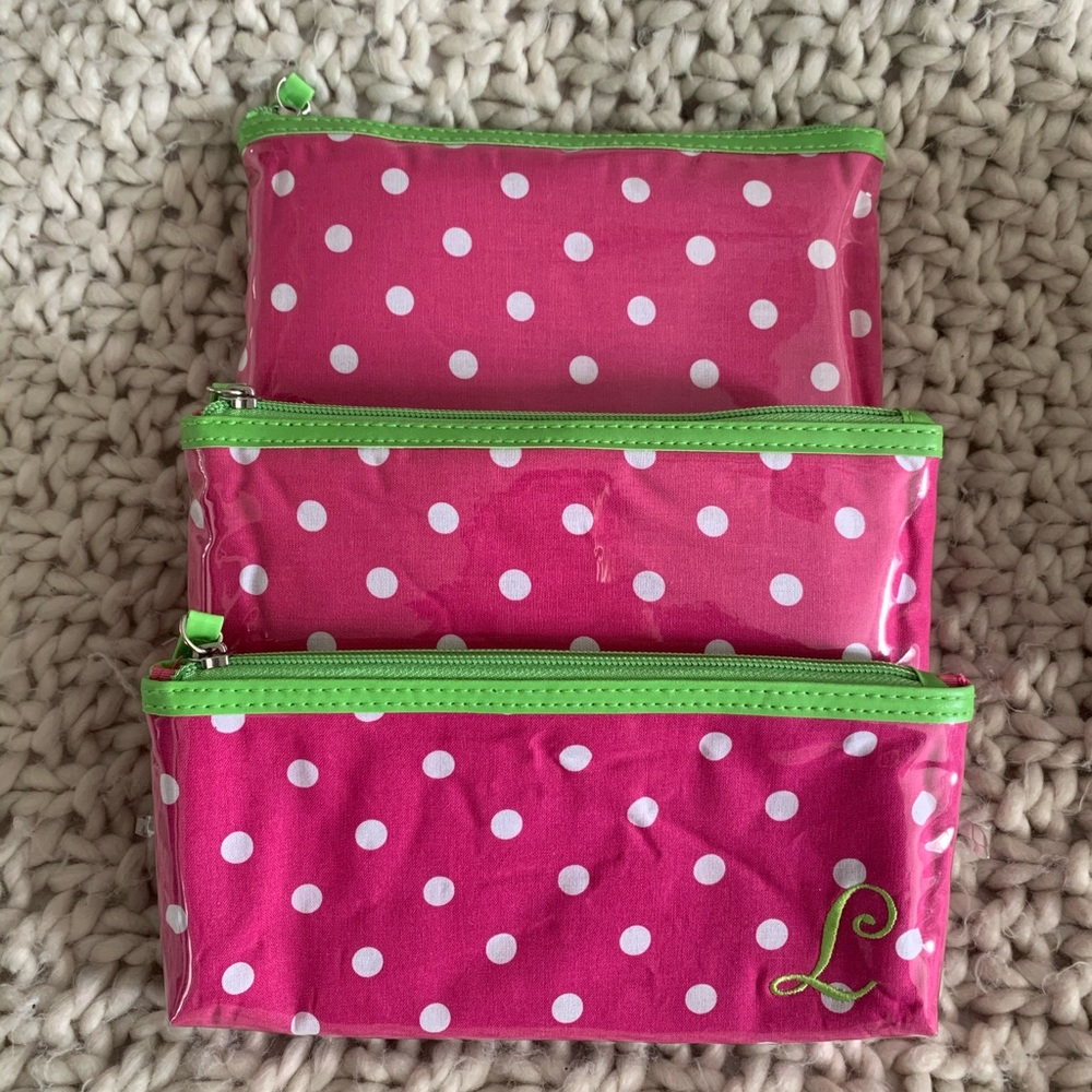 3 - Piece Makeup Bag Set